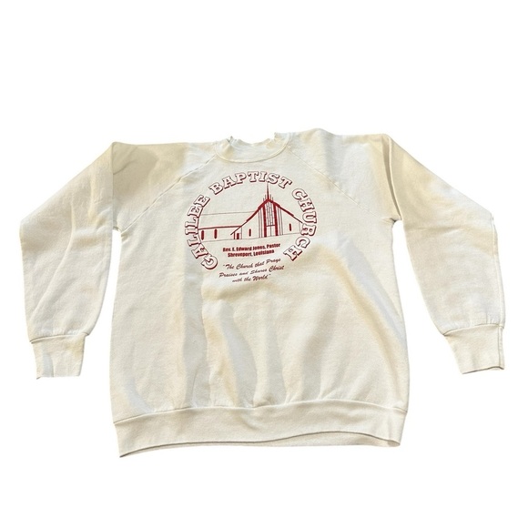 Fruit of the Loom Other - Vintage Jesus Sweatshirt 90s Galilee Baptist Church Sz L Made In USA 50/50